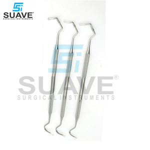 Herramienta Dental de acero inoxidable de 10 piezas, juego de sonda exploradora de higiene para limpieza de dientes de dentista por INSTRUMENTOS SUAVE - Product Image 6