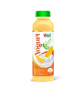 Floz-Bebida de Vinut, Yogurt, Aloe Vera, con Mango, sin leche, 16,9