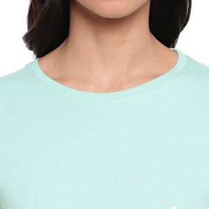 Camiseta con pantalones cortos Conjunto de mujer Ropa casual Conjunto de 2 piezas Mujer Transpirable 100% Algodón Logotipo personalizado Sólido Casual Servicio OEM - Product Image 6