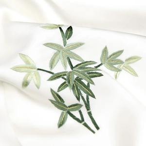 2024 Embroidery Handmade Embroidery of Real Silk Men's Scarves and Scarves Floral <b>Hijab</b> <b>Jersey</b> <b>Hijab</b> - Product Image 3