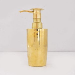 Accessoire de salle de bain en métal au design tendance, pompe à lotion en laiton, distributeur de savon et distributeur de désinfectant - Product Image 1