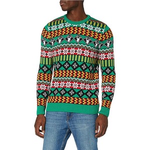 OEM servicio transpirable al por mayor de alta calidad Otoño Invierno hombres suéter con cuello personalizado al por mayor suéter suelto para la venta - Product Image 1