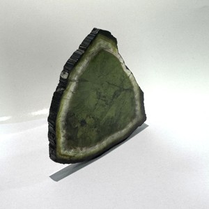 Natural raro Bio Color turmalina gran rebanada piedra preciosa única Multicolor piedra suelta curación cristal colector pieza al por mayor - Product Image 4