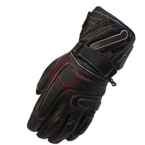 Guantes de motocicleta de invierno de cuero de alta calidad cálidos con forro térmico impermeables deportes al aire libre guantes de equitación hombres mujeres transpirables - Product Image 2