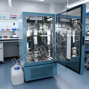 ตู้บ่มเชื้อราแบบเพิ่มความชื้นภายในรุ่น MJH, ตู้บ่มเชื้อแบคทีเรียในห้องปฏิบัติการพร้อมหน้าจอสัมผัส บริการจัดส่งถึงบ้าน - Product Image 2