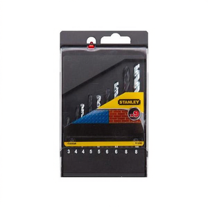 Jeu de 9 forets Stanley en coffret, outil de qualité supérieure pour un perçage de précision - Product Image 2