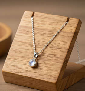 Luxe 925 Sterling Silver Dainty Chaîne Bohème Naturel Malachite Ovale Forme Pendentif Guérison Cristal Mode Pendentifs Cadeau - Product Image 6