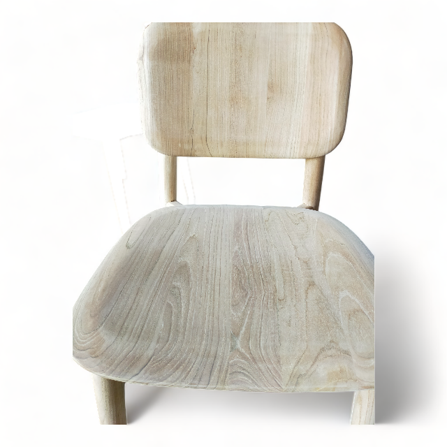 Teak Wood in Bleached Oak Color