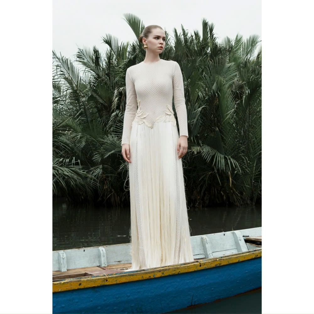 knee length dresses for ladies Larisa main image 0