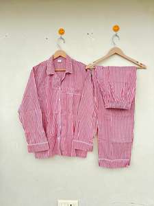 Traje de noche de algodón 100% hecho a mano indio, ropa de dormir elegante informal con estampado Floral para vacaciones de primavera, verano y otoño, ODM de lujo - Product Image 3