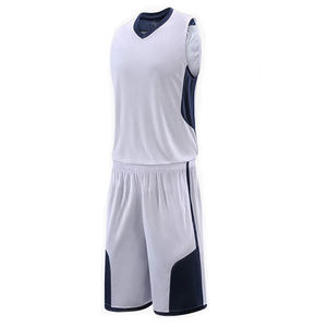 BSCI certifié grande taille été réversible respirant Polyester ensemble de vêtements de sport sublimation basket-ball uniformes imprimé Jersey - Product Image 3