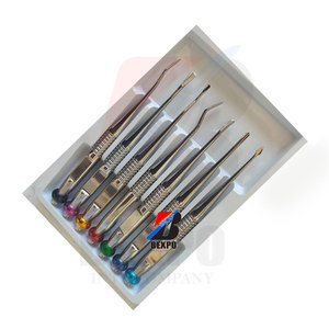 7PCs Luxating Elevators PDL Set Dental Periodontal Ligamento Instrumentos de extracción - Product Image 4