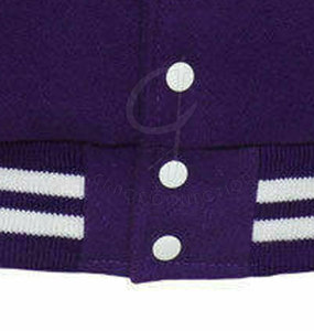 Blouson universitaire d'hiver pour homme de haute qualité en laine et cuir, coupe-vent, respirant, séchage rapide, style Letterman, étiquettes personnalisables, col montant - Product Image 6