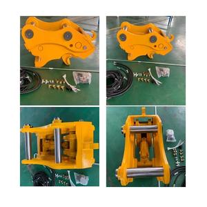 Pièce de machines de construction efficace de coupleur rapide hydraulique d'excavatrice pour accessoire de fixation d'excavatrice d'échange rapide d'attelage - Product Image 4