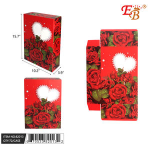 Caja de Regalo para el Día de San Valentín, 10.2X15.7X3.9, Impresión Digital en Papel, Expresando Amor - Product Image 1