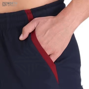 Pantalones Cortos Deportivos de Gimnasio para Hombre, 100% Algodón, con Logotipo Personalizado, para Entrenamiento, Correr, Verano - Product Image 6