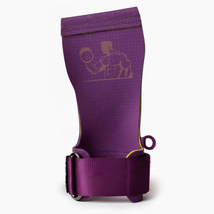 Agarres para Levantamiento de Pesas 2026, Antideslizantes, de Piel Sintética Texturizada Premium, Ajustables, Unisex, con Cierre de Velcro, para Gimnasio y Deportes - Product Image 3