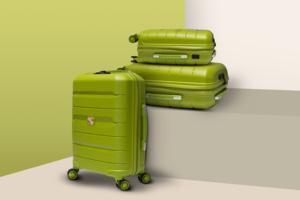 Uso duradero Travelking 883 Pp Maleta de carcasa dura Tamaño 20/24/28 ''Equipaje con ruedas giratorias Logotipo de metal Maleta Juegos de equipaje - Product Image 4