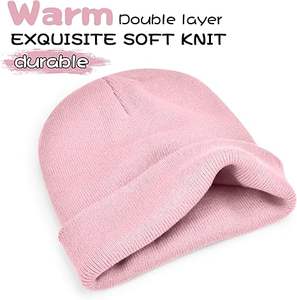 2025 New Design Wool/Cotton Breathable <b>Waterproof</b> Jacquard Hand Knitted Unisex Adult <b>Beanie</b> Hats OEM Service Wholesale Custom - Product Image 5