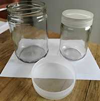 Bouteille de culture de tissu de verre autoclavable de haute qualité 250ml 370ml 400ml avec bouchon à vis respirant en polypropylène