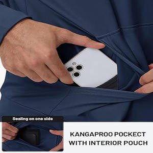 Coton mélangé Top Qualité Hommes Mode Manches Longues Décontracté Meilleur Prix Confortable Hommes Hoodies à Vendre Fabriqué par Dress Sports - Product Image 4