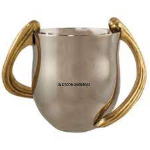 La Mayoría de lujo Diseñador único Alta calidad estándar de metal Hecho Cerveza Café y té Drinkware Taza de lujo del fabricante indio - Product Image 1