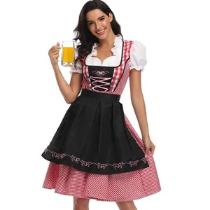 Chất lượng tốt nhất trachten chế độ dirndl oktoberfest Đức Mini dirndl truyền thống bavarian dirndl Ăn mặc