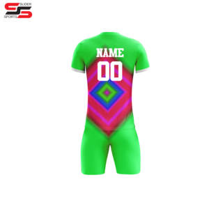 Uniforme de fútbol sublimado de alta calidad personalizado al por mayor tiempo de entrega rápida desgaste de fútbol Premium - Product Image 4
