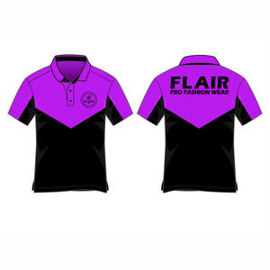 Gran oferta de algodón 100% para hombre, camiseta Polo personalizada de buena calidad, Color sólido, estilo informal, patrón, 180g, tela, peso frontal - Product Image 4