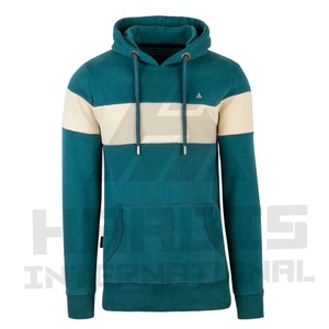 เสื้อฮู้ดผ้าฟลีซสีพื้นแขนยาวสำหรับผู้ชาย |   เสื้อฮู้ดดี้ผ้าผสมโพลีเอสเตอร์/คอตตอนคุณภาพสูง นุ่ม สบาย ระบายอากาศได้ดี สำหรับผู้ชาย - Product Image 1