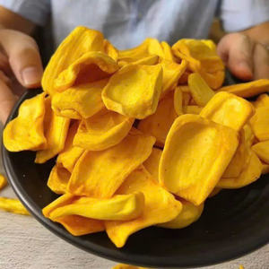 Jackfruit vietnamien tranché de qualité supérieure, procédé AD, 100% naturel, fruit tropical sucré, sans additifs, Kim Long, 0,5 kg, emballage sur mesure - Product Image 1
