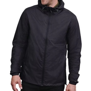 Fashion Windbreaker Jackets <b>Men</b> Windproof Waterproof Soft Wind Breaker Rain Outdoor Jackets All Season Polyester Shell <b>Raincoat</b> - Product Image 1