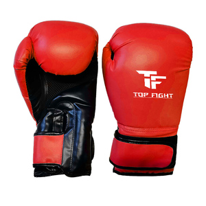 Gants de boxe sur mesure en cuir PU durable, imperméables en PVC, séchage rapide, doigts entièrement couverts, sangle de poignet réglable avec crochet - Product Image 3