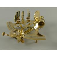 Sextant de luxe souvenir nautique cadeaux meilleure vente fabriqués à la main or Sextant décoration de la maison articles d'intérieur prix de gros