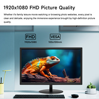 Moniteur d'ordinateur de bureau LCD TFT plat 27 pouces 1K 75Hz, nouveau design, pour le gaming, vente en gros, pas cher, 19, 21.5, 24, 27 pouces