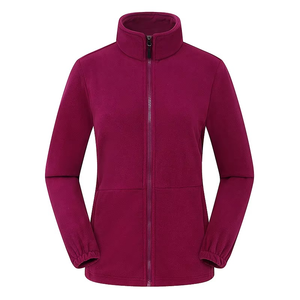 Chaqueta de Forro Polar para Mujer, Cortavientos, Transpirable, Térmica, con Cremallera, Chaqueta Softshell para Senderismo, Camping, Esquí, Escalada, Cálida - Product Image 2