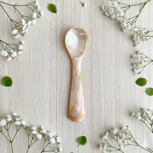 Polished Natural Mother of Pearl Caviar Spoons <b>Small</b> Shell Spoon Bulk Personalized <b>Wedding</b> Favor <b>Gift</b> Spoons Kitchen Supplies - Product Image 3