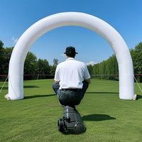Arche gonflable de départ/arrivée pour marathon, course, festival de musique, décoration, arche d'entrée gonflable, arche gonflable pour extérieur