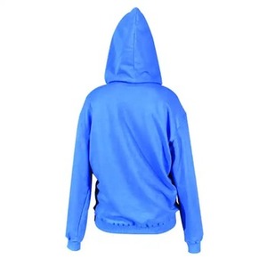 Venta al por mayor de Sudadera con capucha de lana de gran tamaño personalizada hombres Streetwear satén forrado pulóver en relieve con cuentas bordadas técnicas invierno - Product Image 4