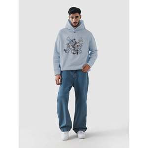 Chapeau de paille style club en tissu French Terry 100% coton - Product Image 1