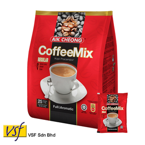 Aik Cheong Coffee Mix Café instantané Régulier 18g X 25s X 24 Pkts Café instantané Halal Fabriqué en Malaisie Café de Malaisie - Product Image 5