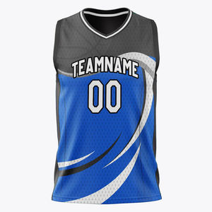 Ensembles d'uniformes de basket-ball de haute qualité ensembles de maillots et de shorts de basket-ball à séchage rapide respirants pour hommes antibactériens - Product Image 2