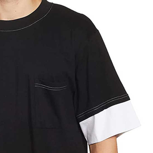 2025 venta al por mayor 100% Camiseta de algodón para hombres holgada impresa hombres ropa gráfica de gran tamaño camiseta personalizada de alta calidad - Product Image 5