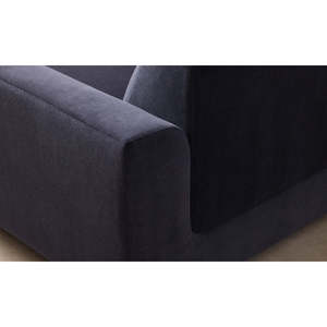 Sofá Seccional Marcello de Alta Gama para Sala de Estar, con Tapicería de Tela y Cuero Genuino para Uso Doméstico - Product Image 4