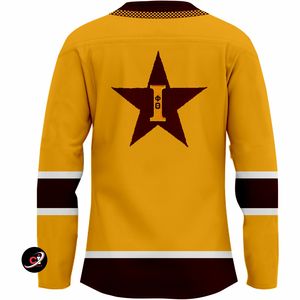 Deportes calidad superior bordado cómodo tendencia personalizada Iota Phi Theta equipo hockey sobre hielo jerseys sublimación uniformes desgaste - Product Image 2