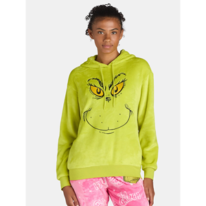 Servicio OEM temporada de invierno de talla grande sudaderas con capucha estampadas para mujer y sudadera diseño personalizado sudaderas con capucha casuales elegantes para mujer - Product Image 2