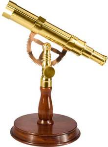 Telescopio de Metal de Lujo con Acabado Antiguo, Perfecto para Exhibir en la Oficina, el Estudio o la Decoración de la Sala de Estar - Product Image 2