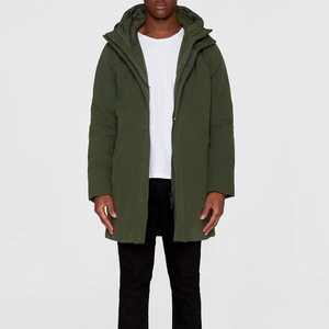 Direct Factory Made Meilleure Vente Personnalisé Hommes Coton Shell Veste Respirant Coton Rempli Tricoté Tissu Hommes Coton Shell Veste - Product Image 5