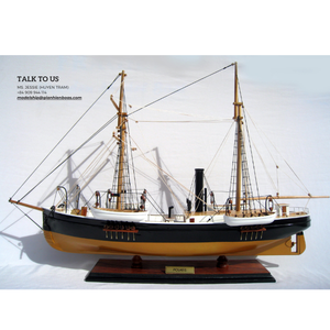 POLARIS Échelle En Bois Modèle Bateau Artisanat Gia Nhien Fabricant Nouveauté Idée Cadeau - Product Image 1