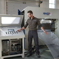 Machine automatique pour la fabrication de tôles en métal expansé à mailles losangées 0,2-1,5 mm